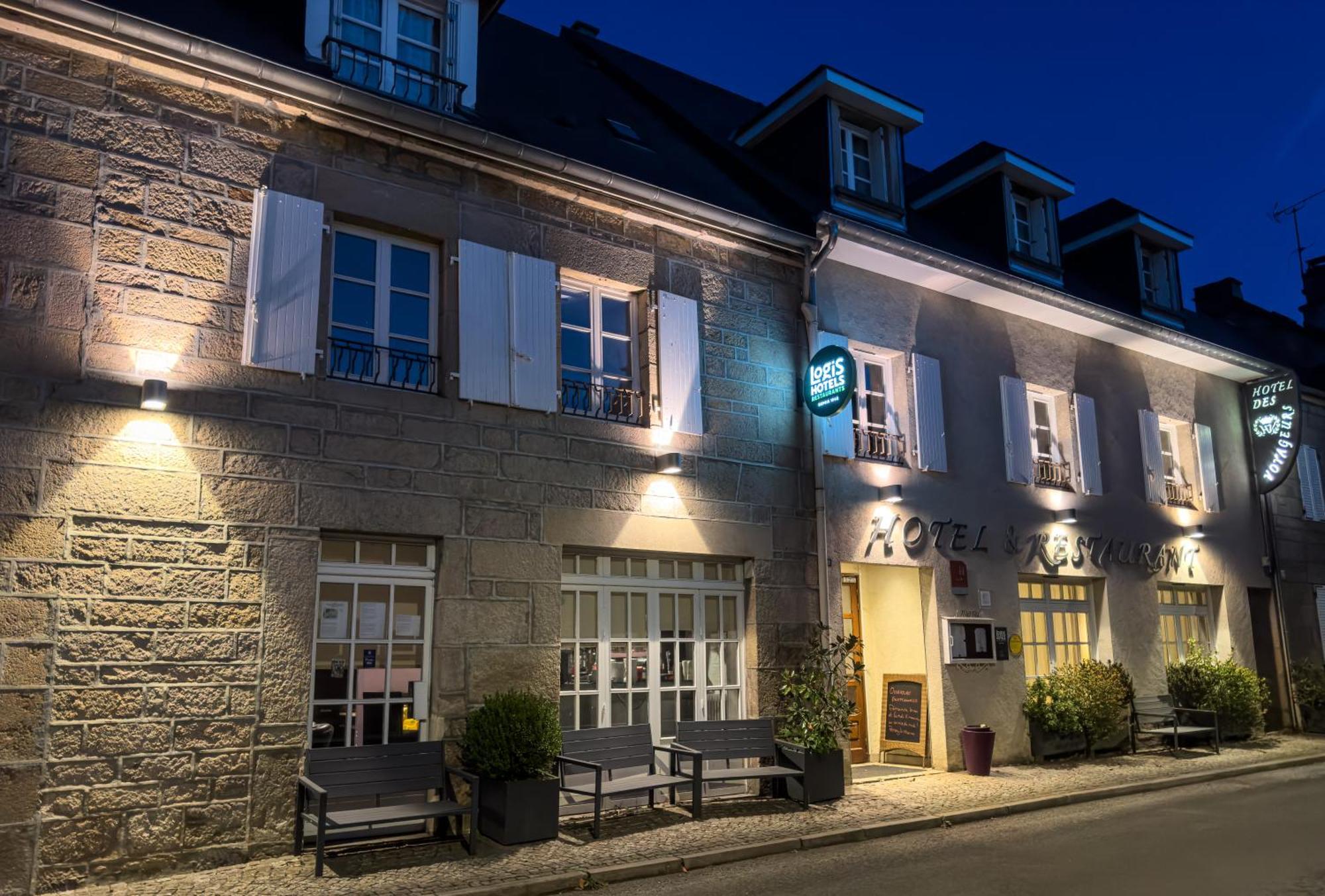 Logis Hotel Restaurant Des Voyageurs Tarnac Exteriör bild